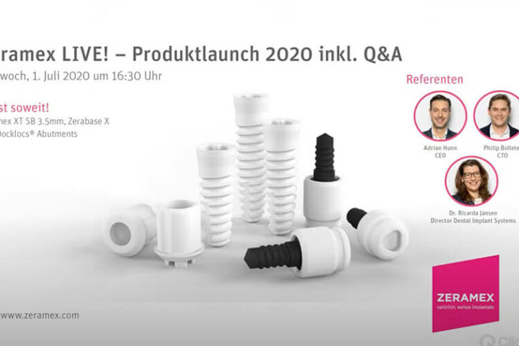 Zeramex Produktlaunch 2020 inkl. Q&A