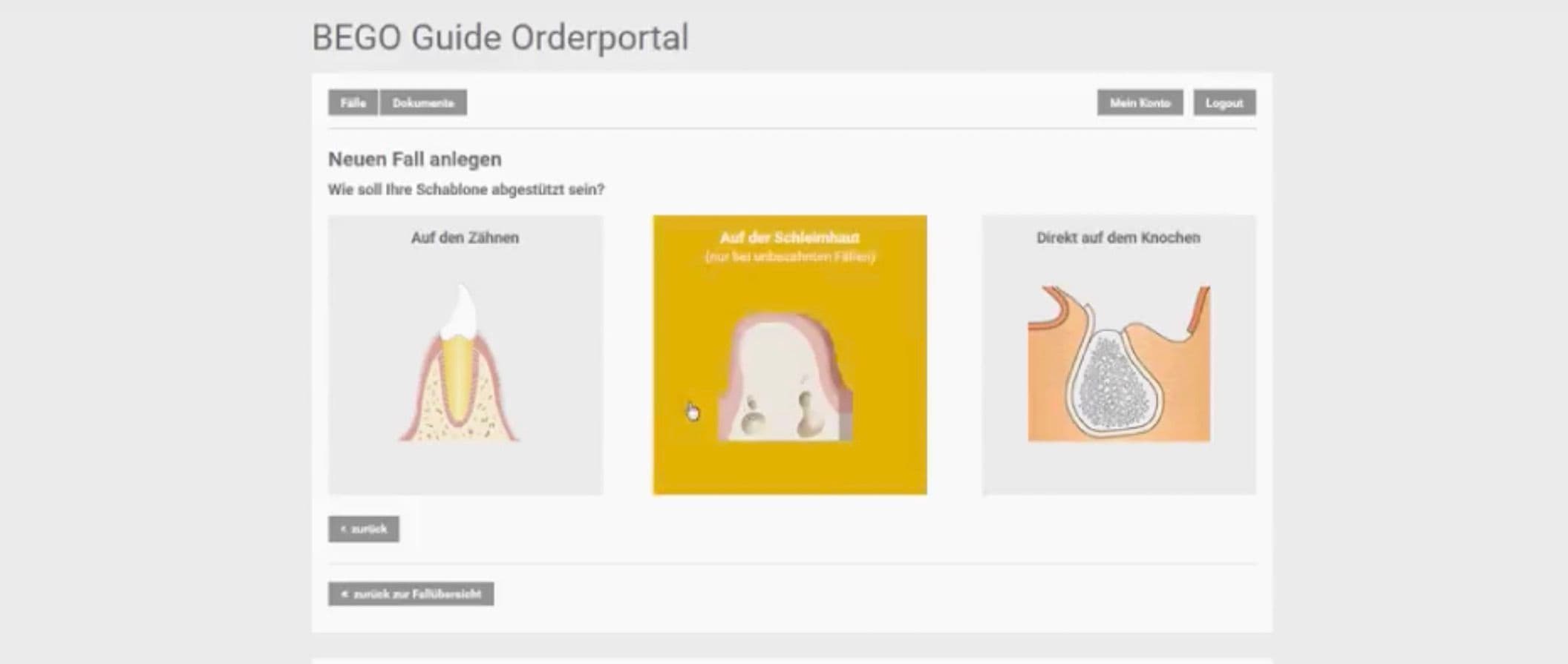 Bego Guide Orderportal