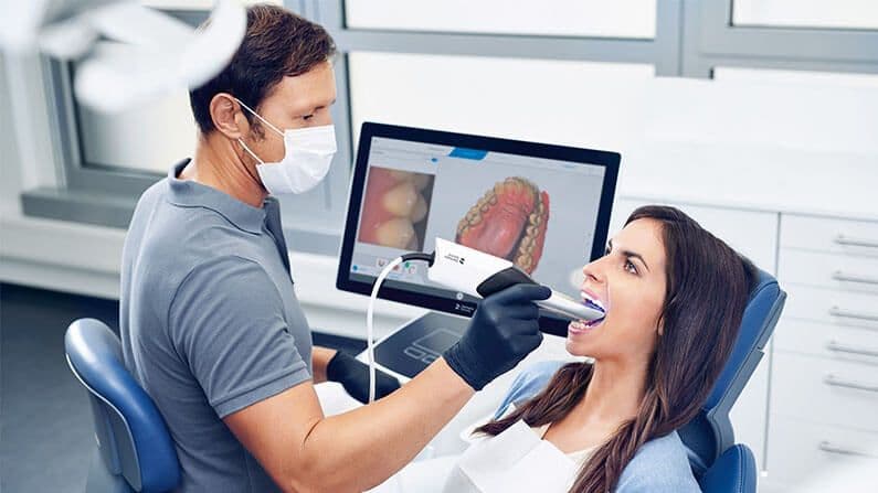 Sirona Digitale Abformung mit Primescan