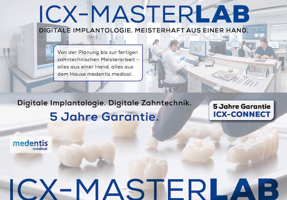 ICX-MasterLab bündelt Implantologie und Zahntechnik