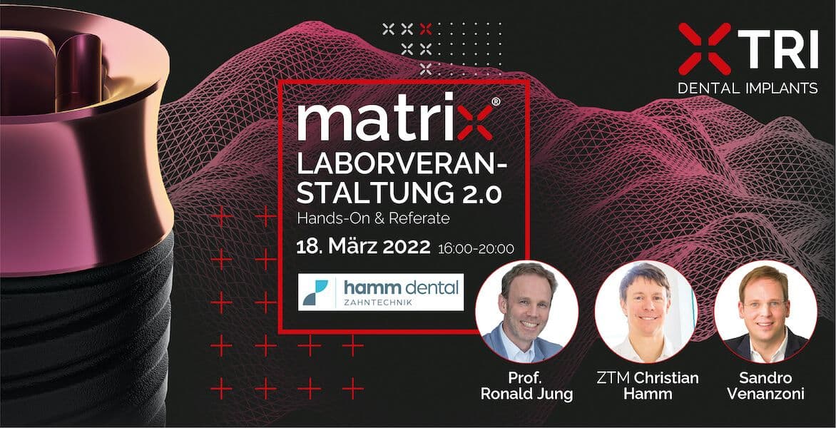 TRI Dental Implants, matrix, Laborveranstaltung