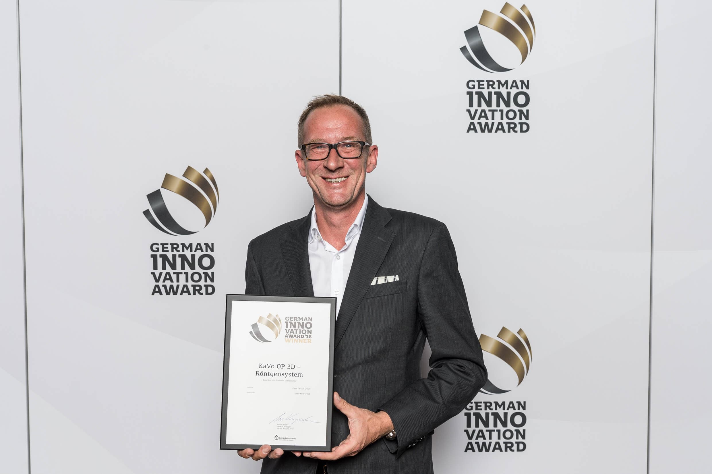 KaVo OP 3D – Preisübergabe GermanInnovationAward