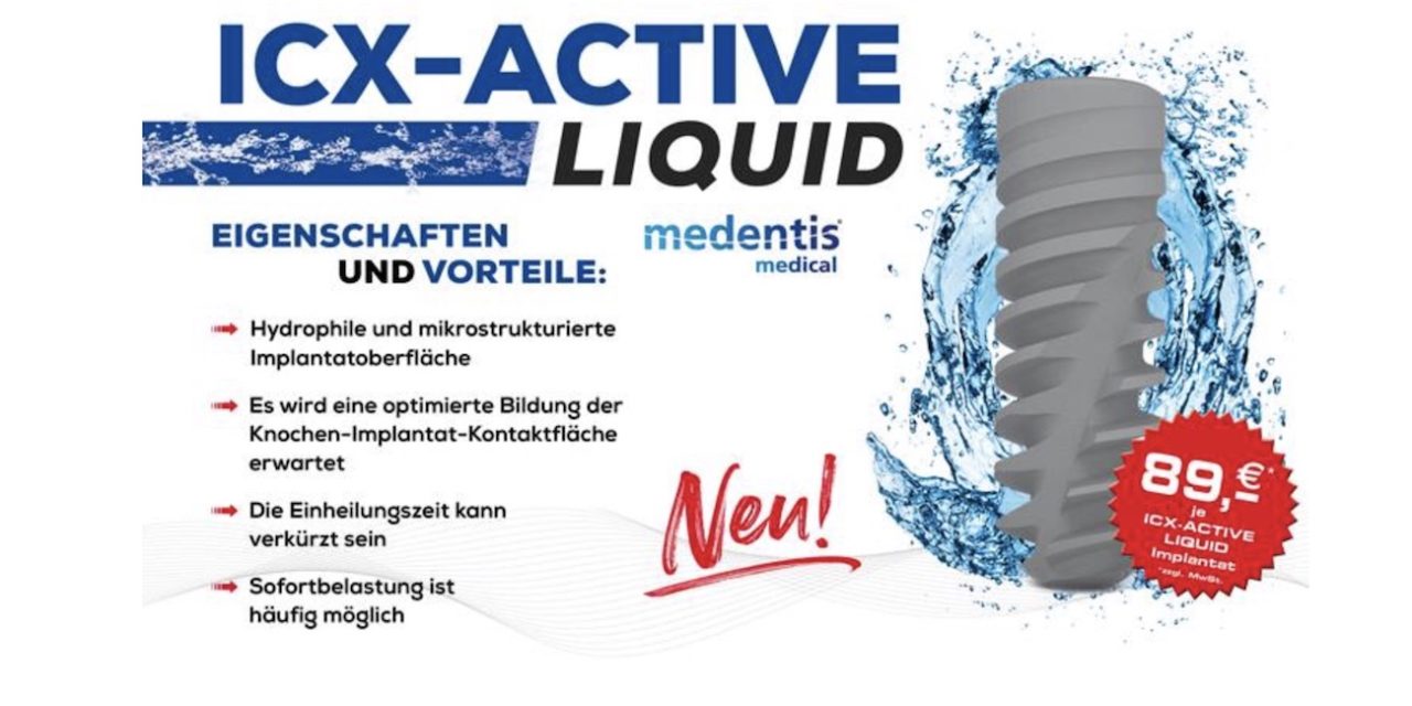 ICX-ACTIVE LIQUID: Das neue ICX-Implantat ist da