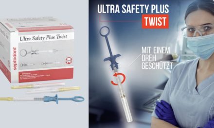 Ultra Safety Plus Twist: Infektionen durch Nadelstichverletzungen wirksam vorbeugen