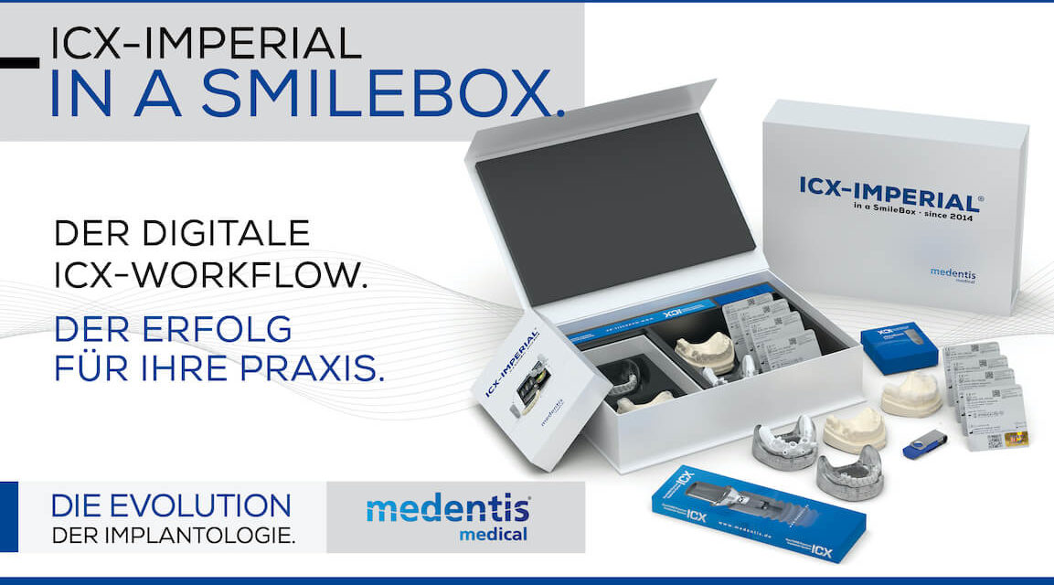 ICX-IMPERIAL IN A SMILEBOX: Nächster Schritt in der Evolution der Implantologie.