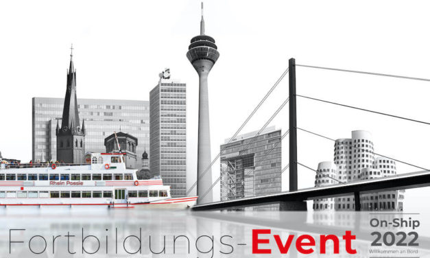 PERMADENTAL: On-Ship 2022 – Fortbildung vor der Düsseldorfer Skyline