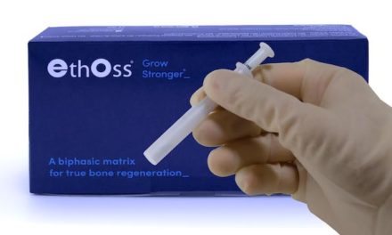 Das synthetische Knochenaufbaumaterial EthOss